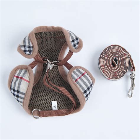 burberry puppy clothes|burberry dog leash set.